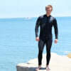 Hyper Black Wetsuit | 2 Piece Set | John & Jacket